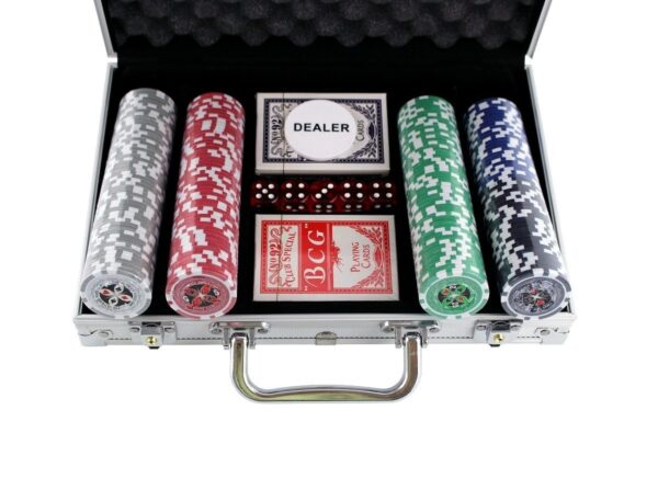 Zestaw do Pokera MASTER DELUXE 200 (walizka)