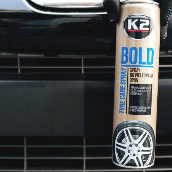 K2 Bold 600 ml - ŚRODEK DO PIELĘGNACJI OPON W SPRAYU