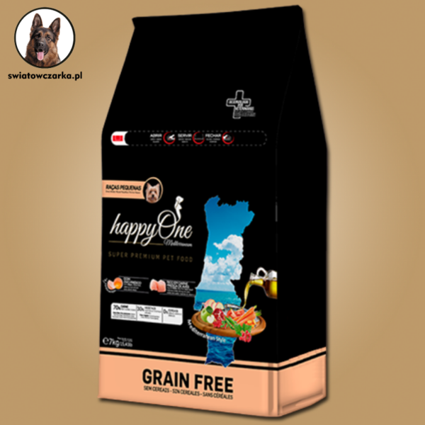 HappyOne Grain-Free Mediterraneum Small breed 7kg