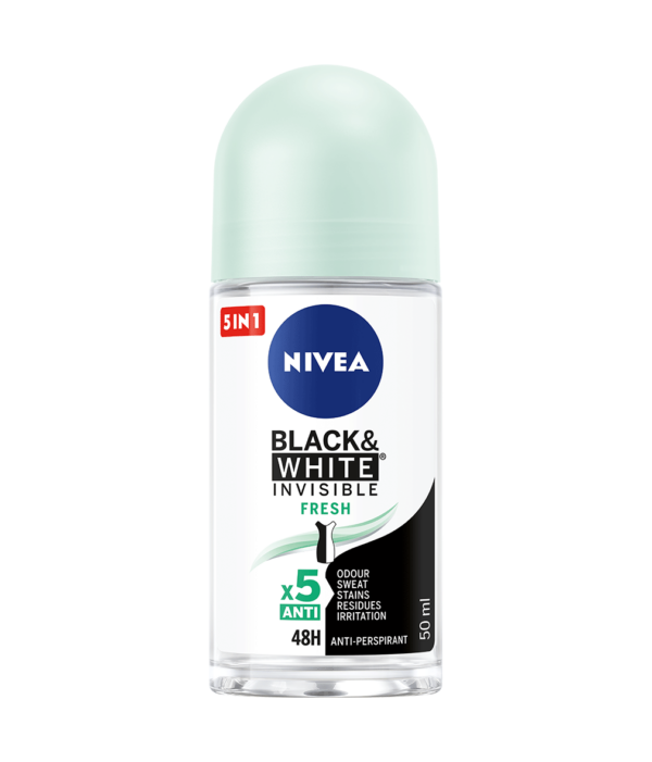 Nivea Black&White Fresh Antyperspirant roll-on 50 ml