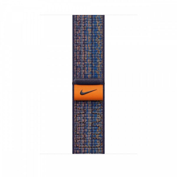 Apple Opaska sportowa Nike w kolorze sportowego błękitu/pomarańczowym do koperty 45 mm