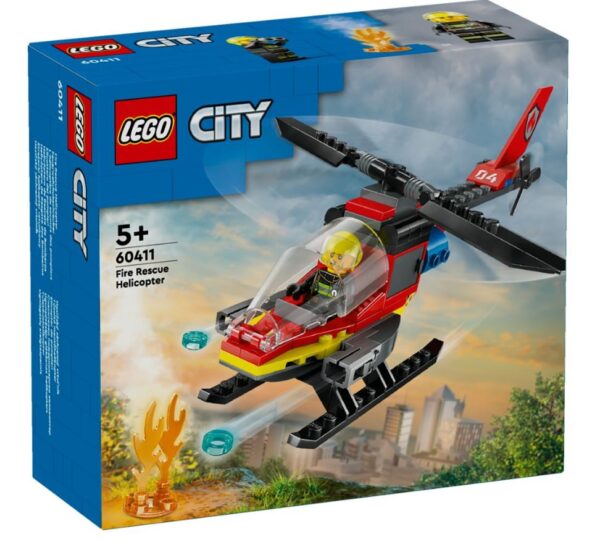 LEGO City 60411 Strażacki helikopter ratunkowy