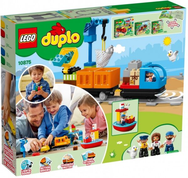 LEGO DUPLO 10875 Pociąg towarowy
