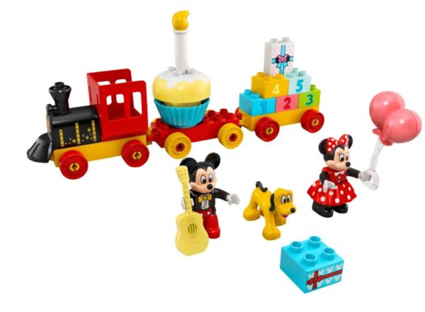 LEGO DUPLO Disney 10941 Urodzinowy pociąg myszek