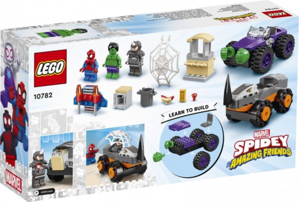 LEGO Super Heroes 10782 Hulk kontra Rhino - starcie pojazdów