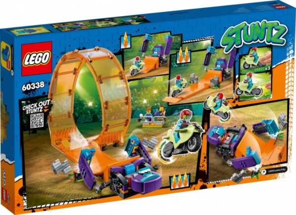 LEGO City 60338 Kaskaderska pętla i szympans demolka