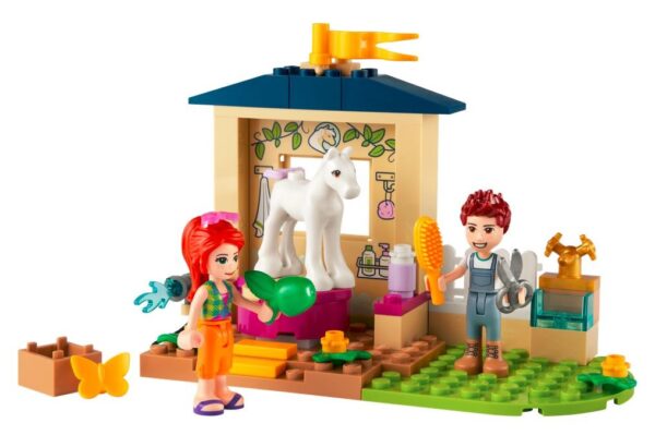 FRIENDS LEGO 41696 Kąpiel dla kucyków w stajni