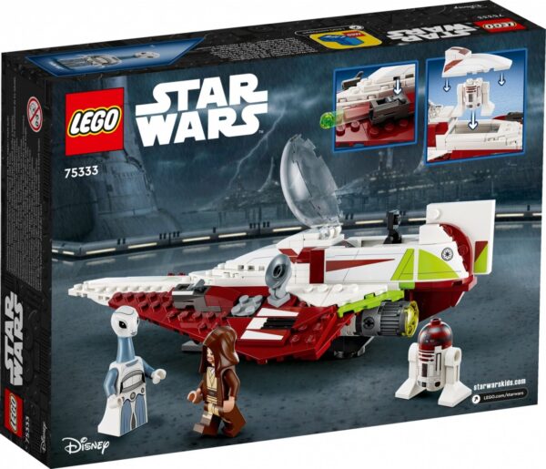 LEGO Zestaw konstrukcyjny Star Wars 75333 Myśliwiec Jedi Obi-Wana Kenobiego