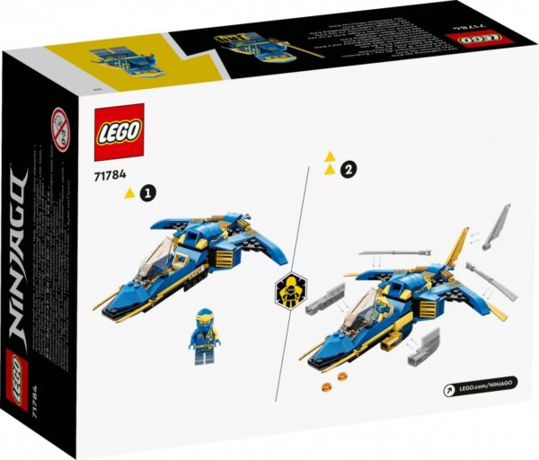 LEGO Ninjago 71784 Odrzutowiec ponaddźwiękowy Jaya EVO