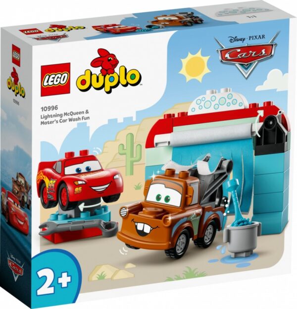 LEGO DUPLO 10996 Disney and Pixars Cars Zygzak McQueen i Złomek - myjnia