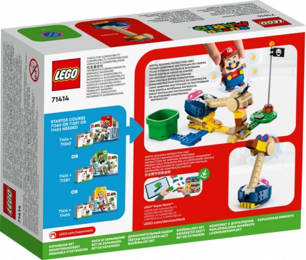 LEGO Super Mario 71414 Conkdors Noggin Bopper - zestaw rozszerzający