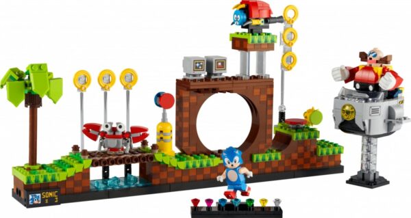 LEGO Ideas 21331 Sonic the Hedgehog - Strefa Zielonego Wzgórza