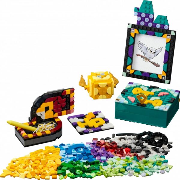 LEGO DOTS 41811 Zestaw na biurko z Hogwartu