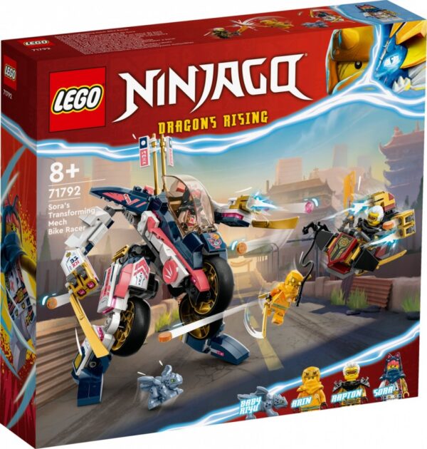 LEGO Ninjago 71792 Mech Sory zmieniający się w motocykl wyścigowy