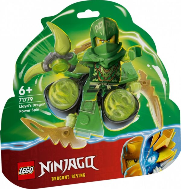 LEGO Ninjago 71779 Smocza moc Lloyda - obrót spinjitzu