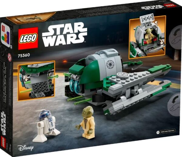 LEGO Star Wars 75360 Jedi Starfighter Yody