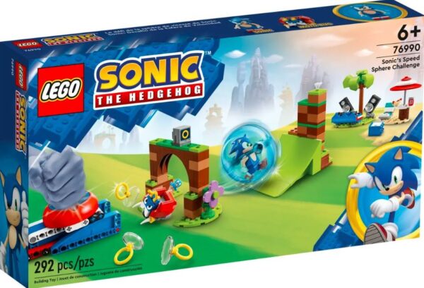 LEGO Sonic 76990 Wyzwanie z pędzącą kulą
