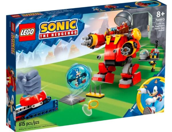LEGO Sonic 76993 Sonic kontra dr. Eggman i robot Death Egg