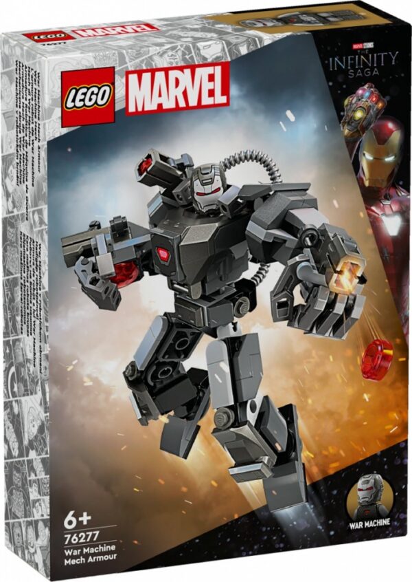 LEGO Super Heroes 76277 Mechaniczna zbroja War Machine