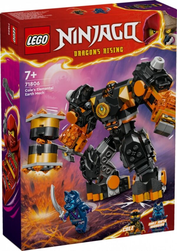 LEGO Ninjago 71806 Mech żywiołu ziemi Colea