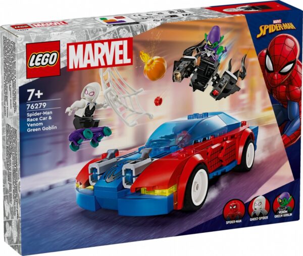 LEGO Super Heroes 76279 Wyścigówka Spider-Mana i Zielony Goblin