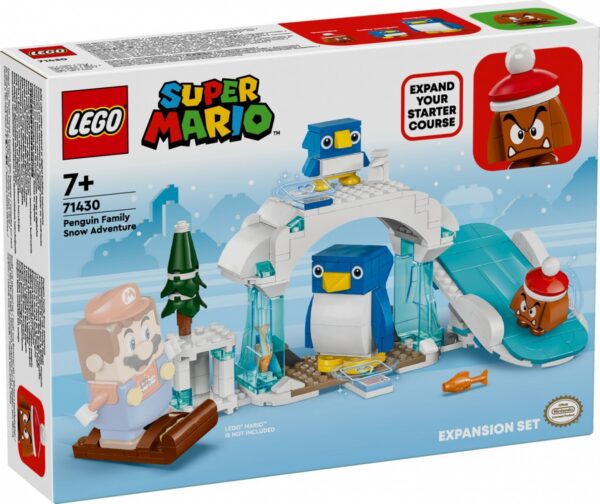 LEGO Super Mario 71430 Śniegowa przygoda penguinów - zestaw rozszerzający