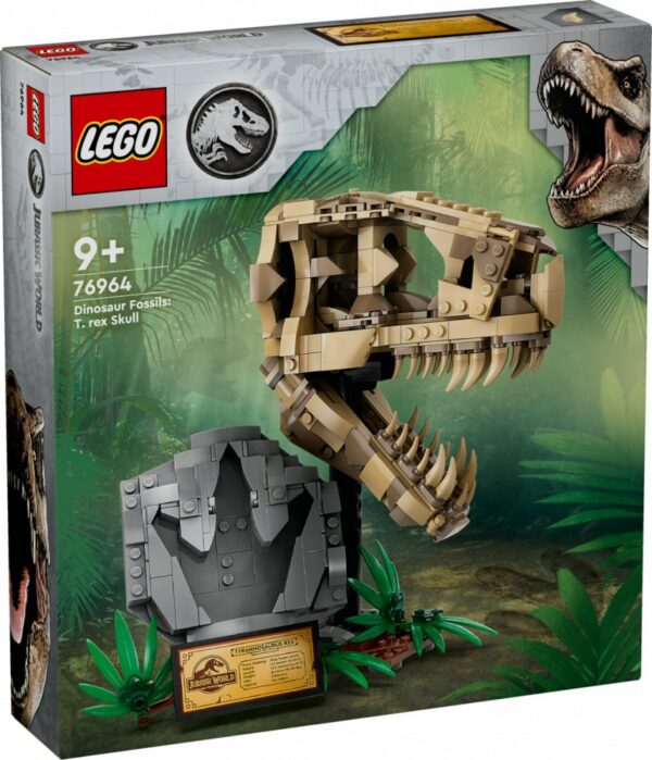 LEGO Jurassic World 76964 Szkielety dinozaurów - czaszka tyranozaura