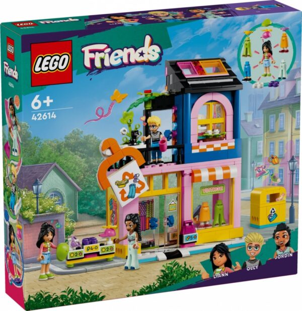 LEGO Friends 42614 Sklep z używaną odzieżą