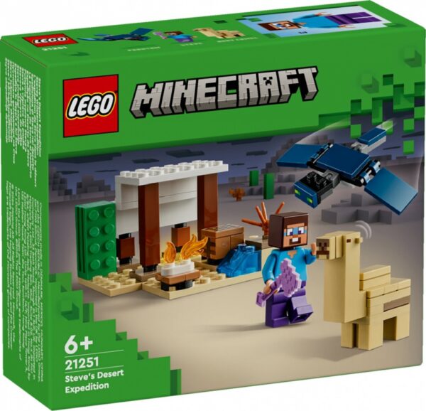 LEGO Minecraft 21251 Pustynna wyprawa Stevea