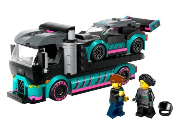 LEGO City 60406 Samochód wyścigowy i laweta