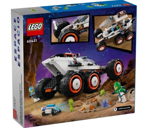 LEGO City 60431 Kosmiczny łazik i badanie życia w kosmosie