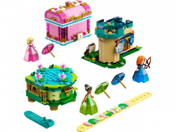 LEGO Disney Princess 43203 Zaklęte twory Aurory, Meridy i Tiany