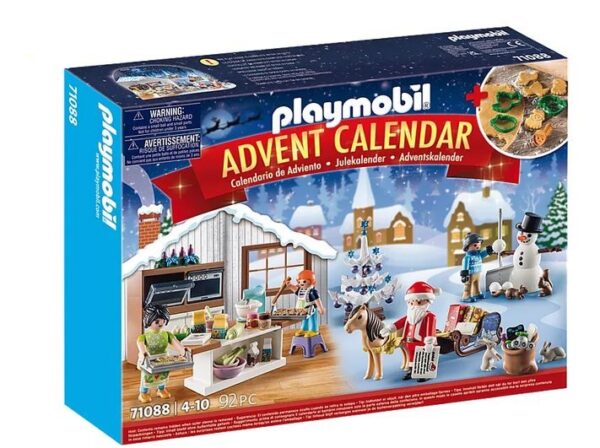 Playmobil Zestaw z figurkami Christmas 71088 Kalendarz adwentowy Świąteczne wypieki