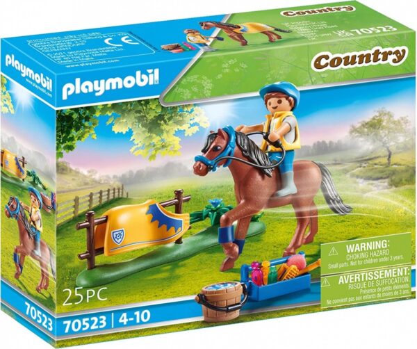 Playmobil Zestaw figurek Country 70523 Kucyk walijski do kolekcjonowania