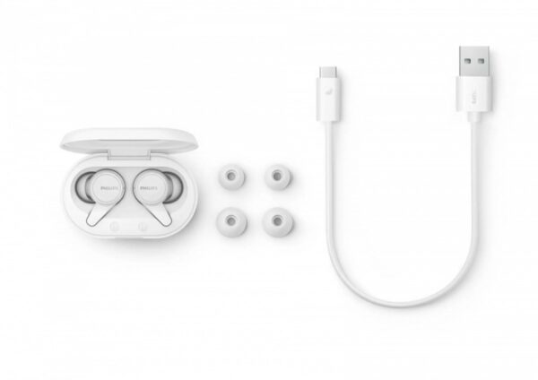 Philips Słuchawki bezprzewodowe TAT1207WT białe