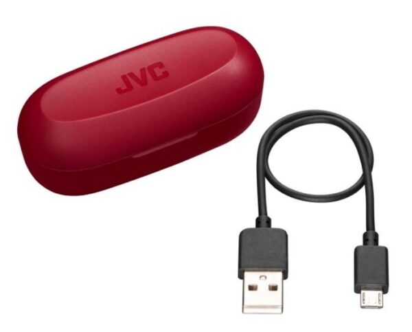 Słuchawki bezprzewodowe JVC HA-A8T czerwone